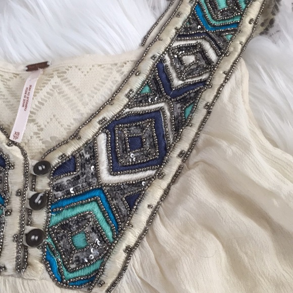 F r e e P e o p l e • Peacock tunic tank - Picture 3 of 9